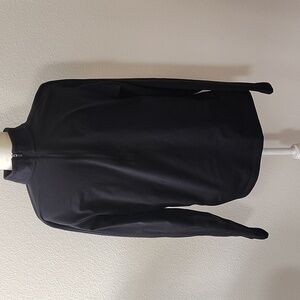 Eddie Bauer Highpoint Fleece Men's Classic Black Quarter Zip Jacket Size Small